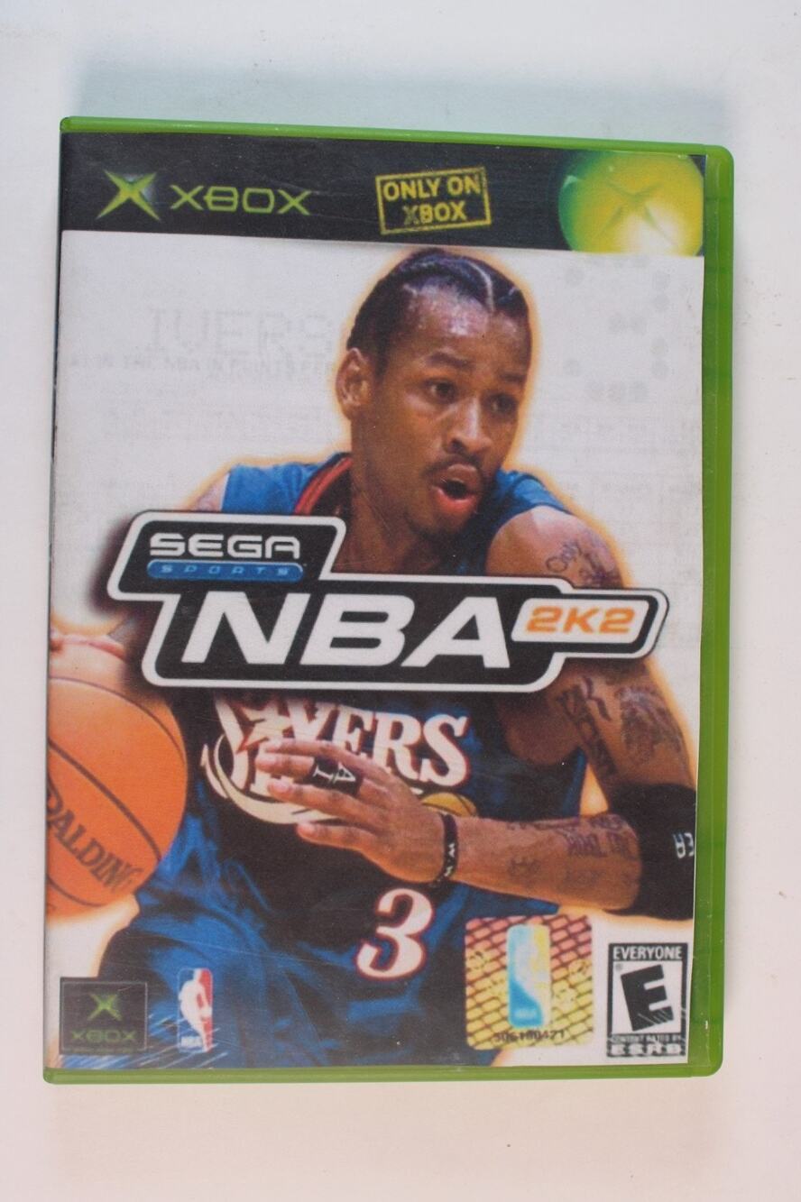 NBA 2K2 (Microsoft Xbox, 2002) W/ Manual, Tested/Works